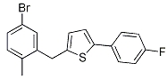 2-(2-甲基-5-溴芐基)-5-(4-氟苯)噻吩