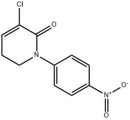 3-氯-5,6-二氫-1-(4-硝基苯基)-2(1H)-吡啶酮