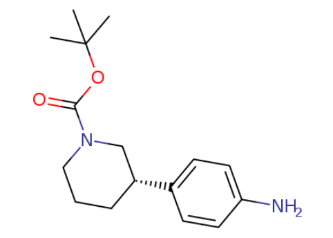 (3S)-3-(4-氨基苯基)-1-哌啶羧酸叔丁酯