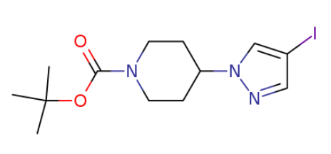 4-(4-碘-1H-吡唑-1-基)-1-哌啶羧酸叔丁酯