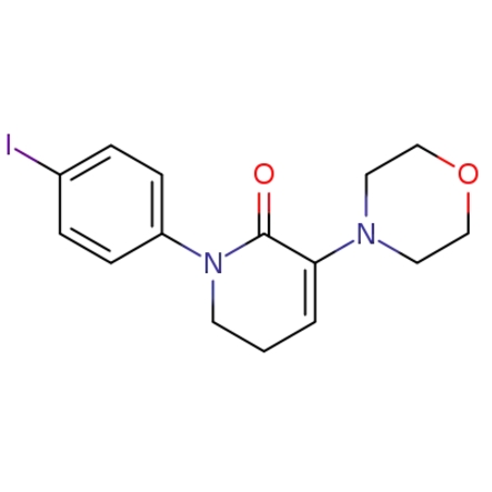 1-(4-碘苯基)-3-嗎啉基-5,6-二氫吡啶-2(1H)-酮