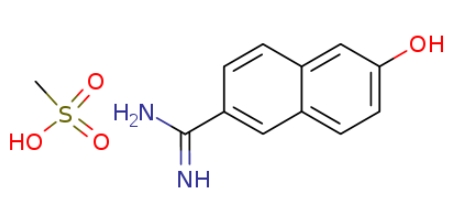 6-脒-2-萘酚甲磺酸鹽