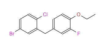 4-溴-2-[(4-乙氧基-3-氟苯基)甲基]-氯苯