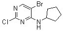 5-溴-2-氯-N-環戊胺嘧啶-4胺