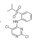 2,5-二氯-N-[2-[(1-甲基乙基)磺?；鵠苯基]-4-嘧啶胺