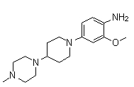 2-Methoxy-4-[4-(4-methylpiperazin-1-yl)piperidin-1-yl]aniline